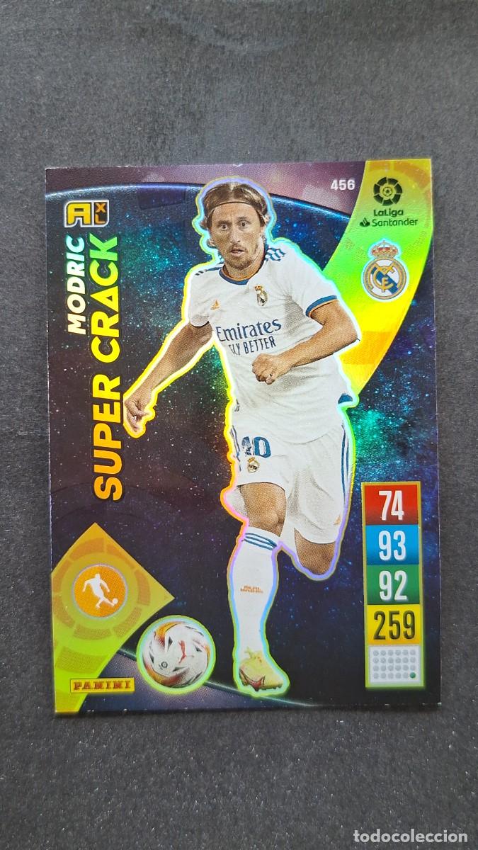 Cromos de f&uacute;tbol: L1 MODRIC REAL MADRID 456 SUPER CRACK PANINI ADRENALYN XL 2021 2022 21 22