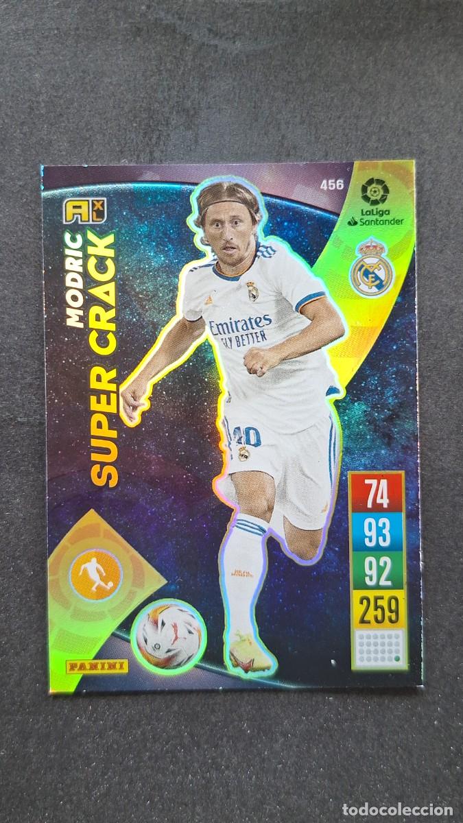 Cromos de f&uacute;tbol: L1 MODRIC REAL MADRID 456 SUPER CRACK PANINI ADRENALYN XL 2021 2022 21 22