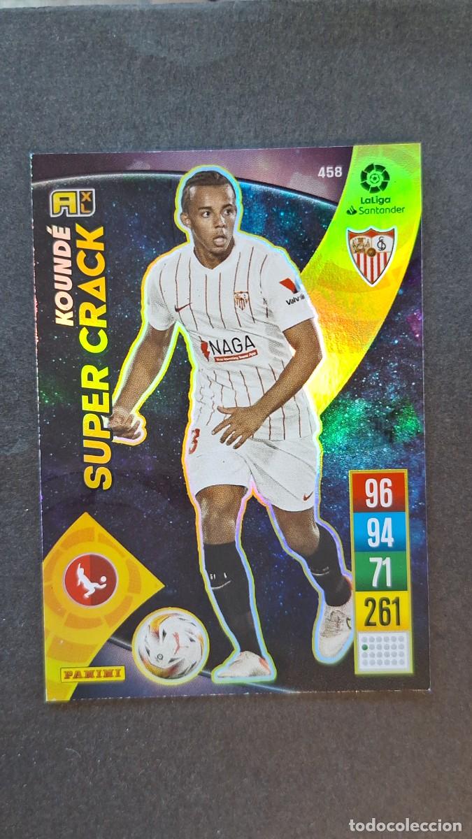 Cromos de f&uacute;tbol: L1 KOUNDE SEVILLA F. C. 458 SUPER CRACK PANINI ADRENALYN XL 2021 2022 21 22
