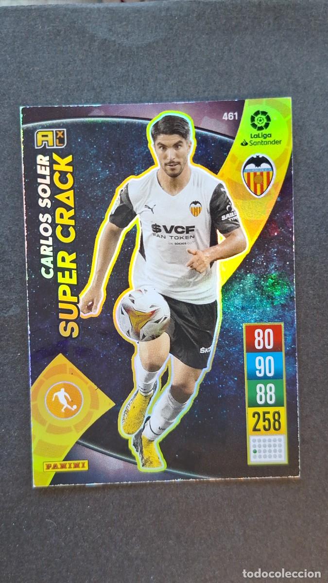 Cromos de f&uacute;tbol: L1 CARLOS SOLER VALENCIA C. F. 461 SUPER CRACK PANINI ADRENALYN XL 2021 2022 21 22