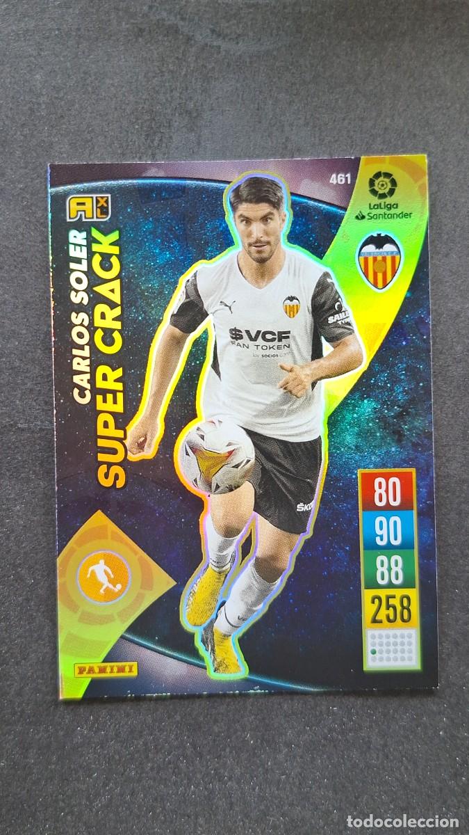 Cromos de f&uacute;tbol: L1 CARLOS SOLER VALENCIA C. F. 461 SUPER CRACK PANINI ADRENALYN XL 2021 2022 21 22