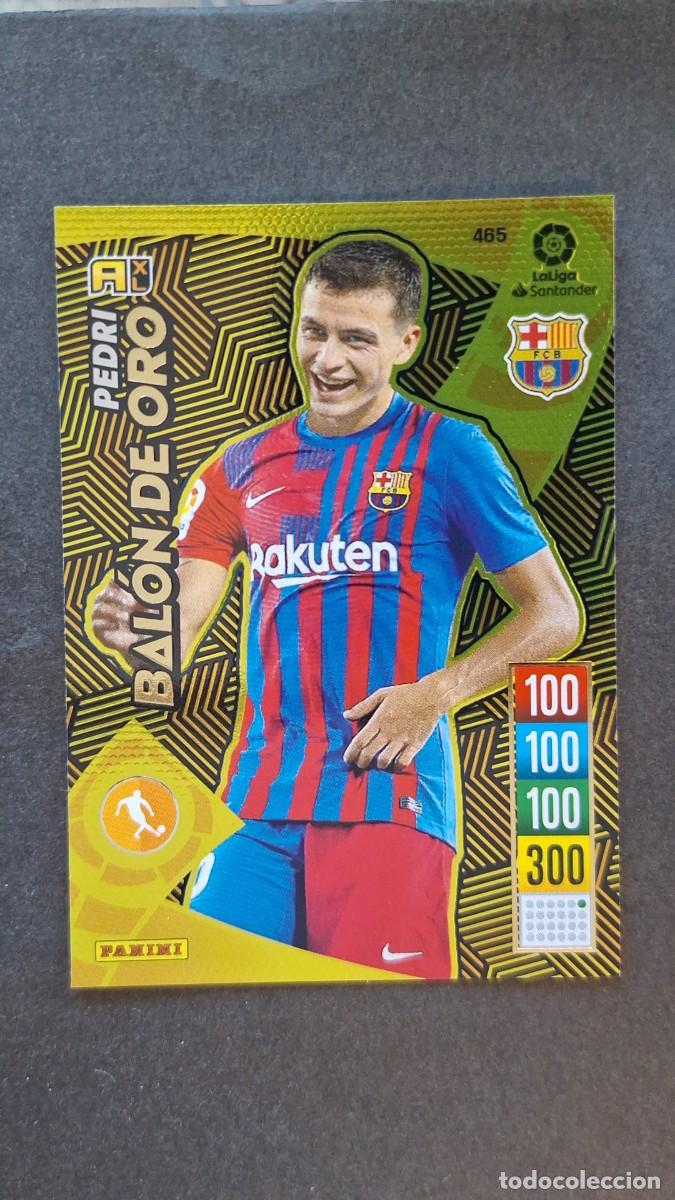 Cromos de f&uacute;tbol: L1 PEDRI F. C. BARCELONA 465 BALON DE ORO PANINI ADRENALYN XL 2021 2022 21 22