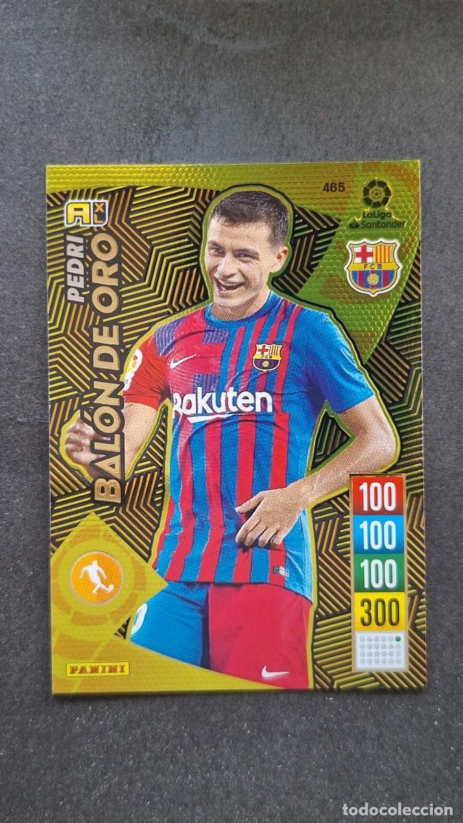 Cromos de f&uacute;tbol: L1 PEDRI F. C. BARCELONA 465 BALON DE ORO PANINI ADRENALYN XL 2021 2022 21 22