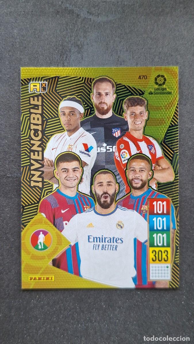Cromos de Futebol: L1 CARD INVENCIBLE 470 PANINI ADRENALYN XL 2021 2022 21 22
