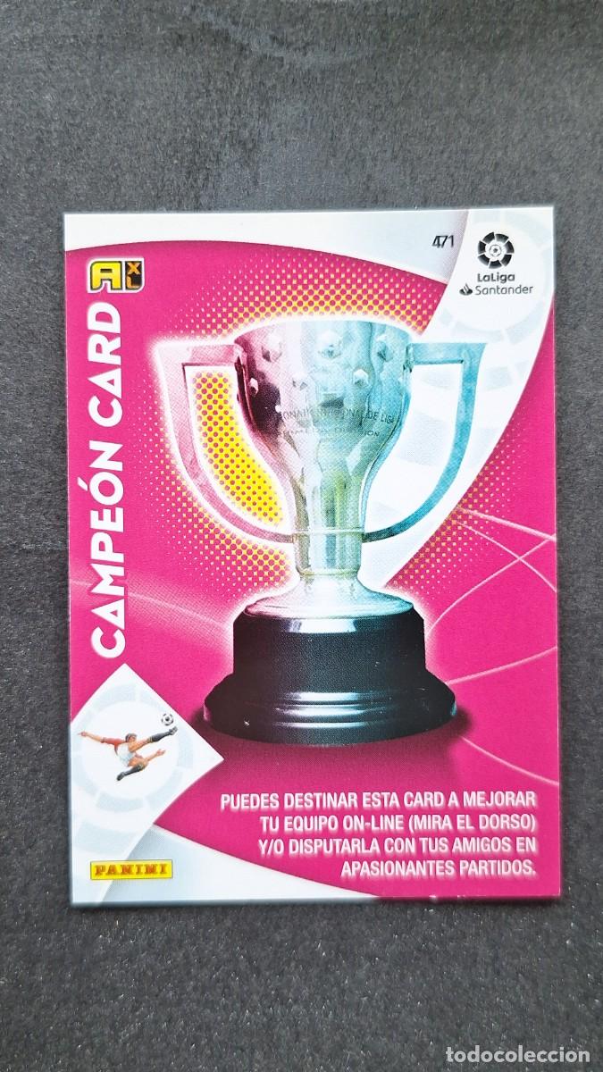 Cromos de Futebol: L1 CAMPEON CARD 471 PANINI ADRENALYN XL 2021 2022 21 22