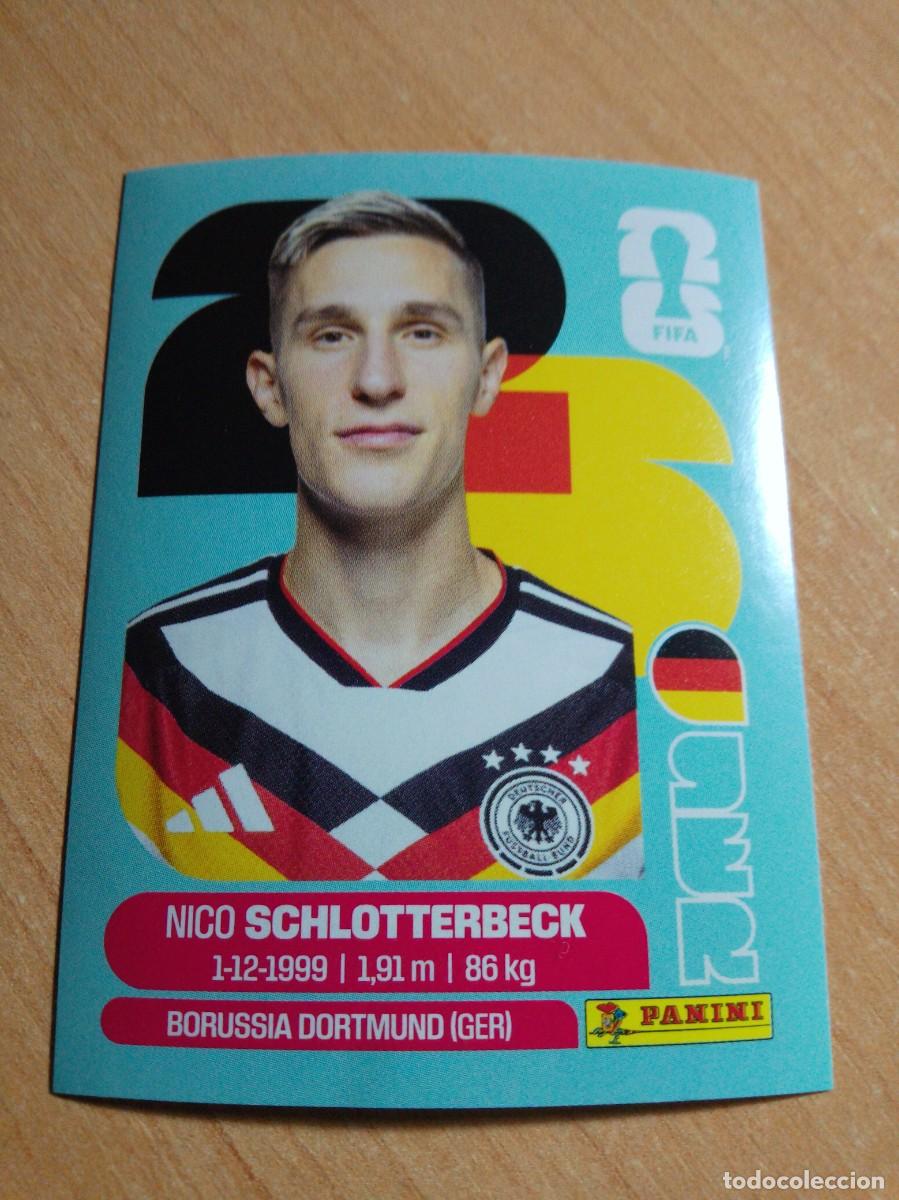 Football Stickers: SCHLOTTERBECK ALEMANIA GER 5 MUNDIAL FIFA WORLD CUP 2026 26 PANINI STICKERS NUEVO