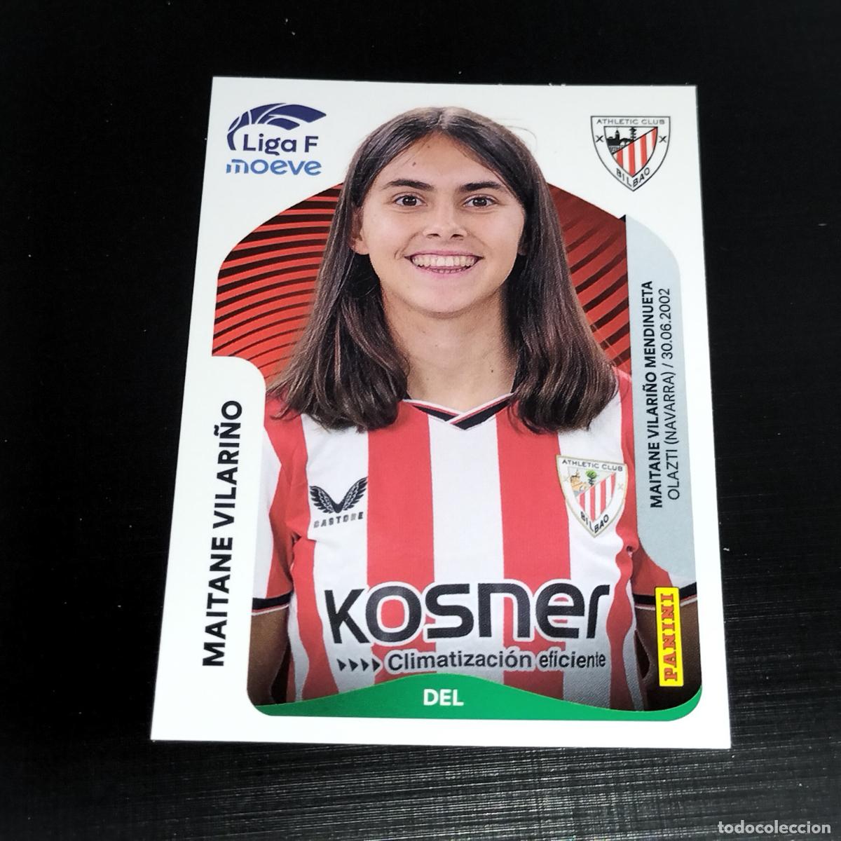 Cromos de Futebol: 41 MAITANE VILARI&Ntilde;O ATHLETIC BILBAO CROMOS LIGA F MOEVE FEMENINA PANINI 2025 2026 25 26