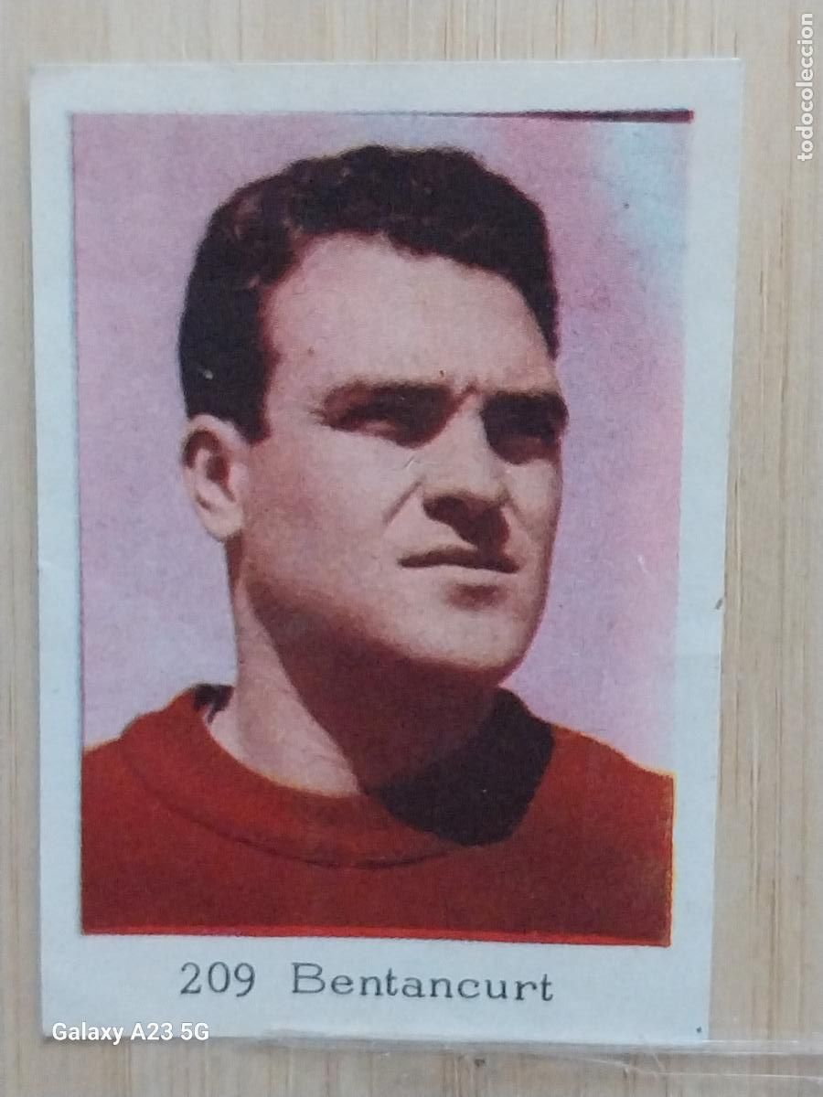 Cartes &agrave; collectionner de Football: BETANCOURT DEPORTIVO CORU&Ntilde;A ED RUIZ ROMERO 1962 63 62 CROMO 209 ORIGINAL SIN PEGAR NUNCA