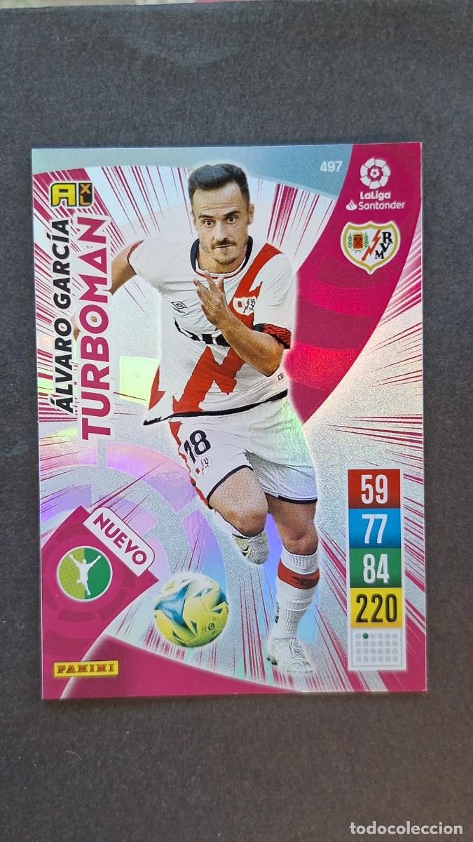Cartes &agrave; collectionner de Football: L1 ALVARO GARCIA RAYO VALLECANO 497 NUEVO TURBOMAN PANINI ADRENALYN XL 2021 2022 21 22