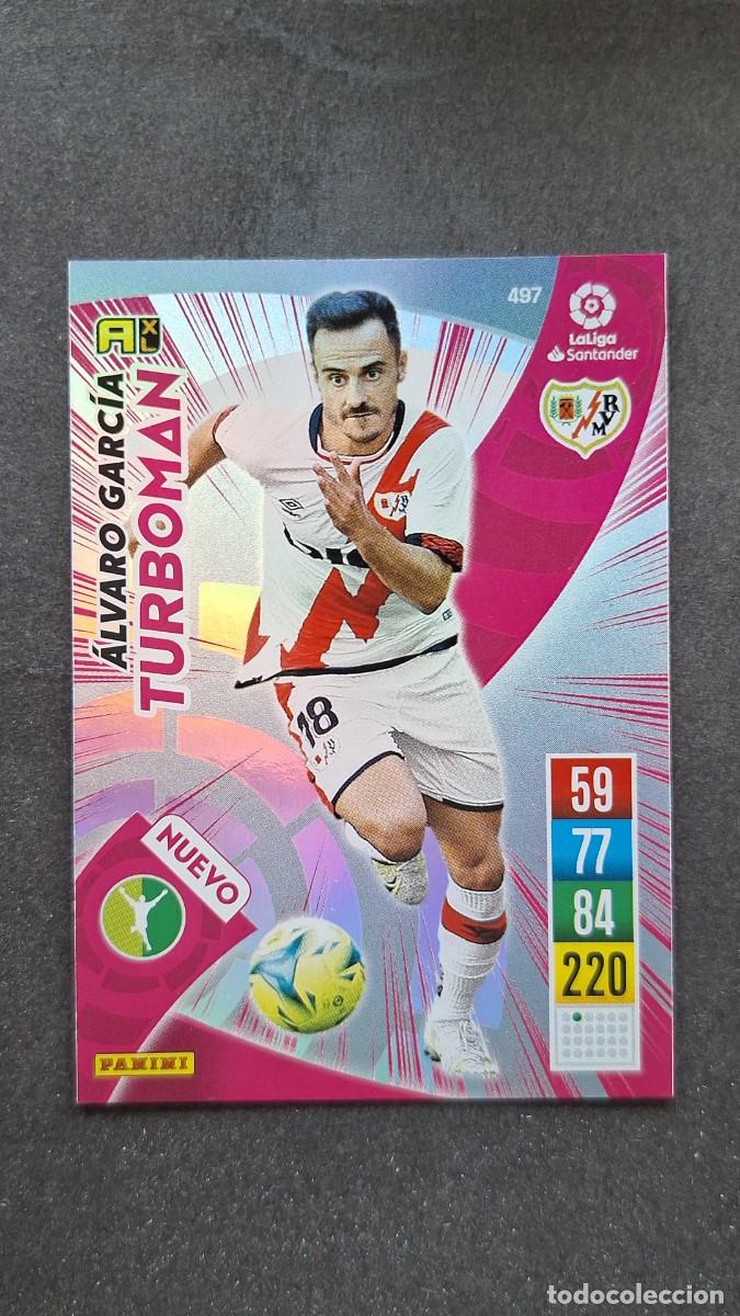 Cartes &agrave; collectionner de Football: L1 ALVARO GARCIA RAYO VALLECANO 497 NUEVO TURBOMAN PANINI ADRENALYN XL 2021 2022 21 22