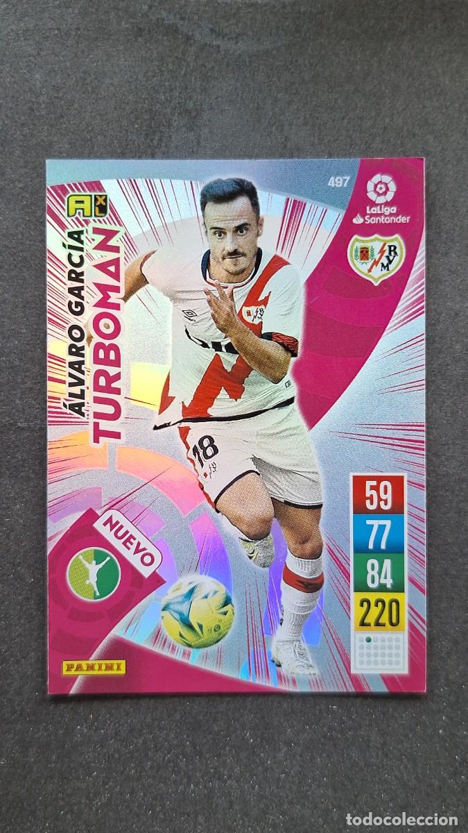 Cartes &agrave; collectionner de Football: L1 ALVARO GARCIA RAYO VALLECANO 497 NUEVO TURBOMAN PANINI ADRENALYN XL 2021 2022 21 22