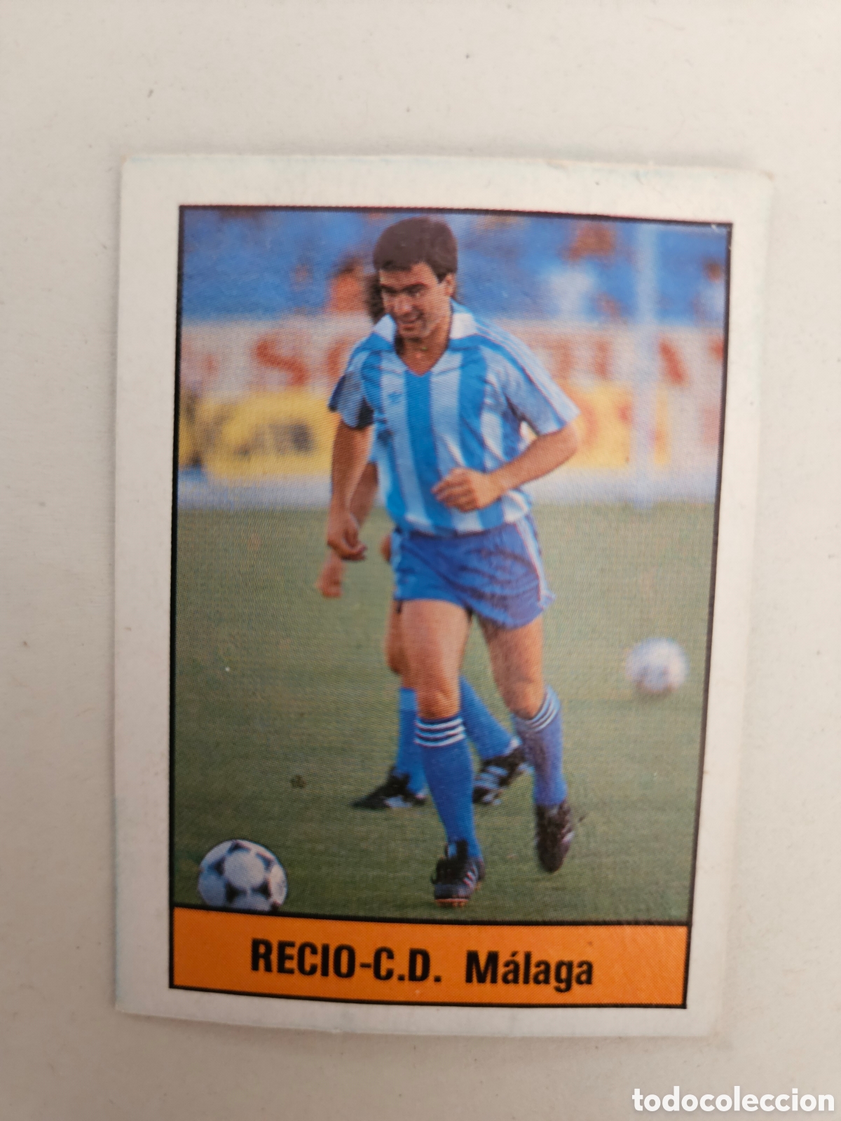 Cartes &agrave; collectionner de Football: RECIO C. D. MALAGA 279 LISEL LIGA 1985 1986 85 86 DESPEGADO