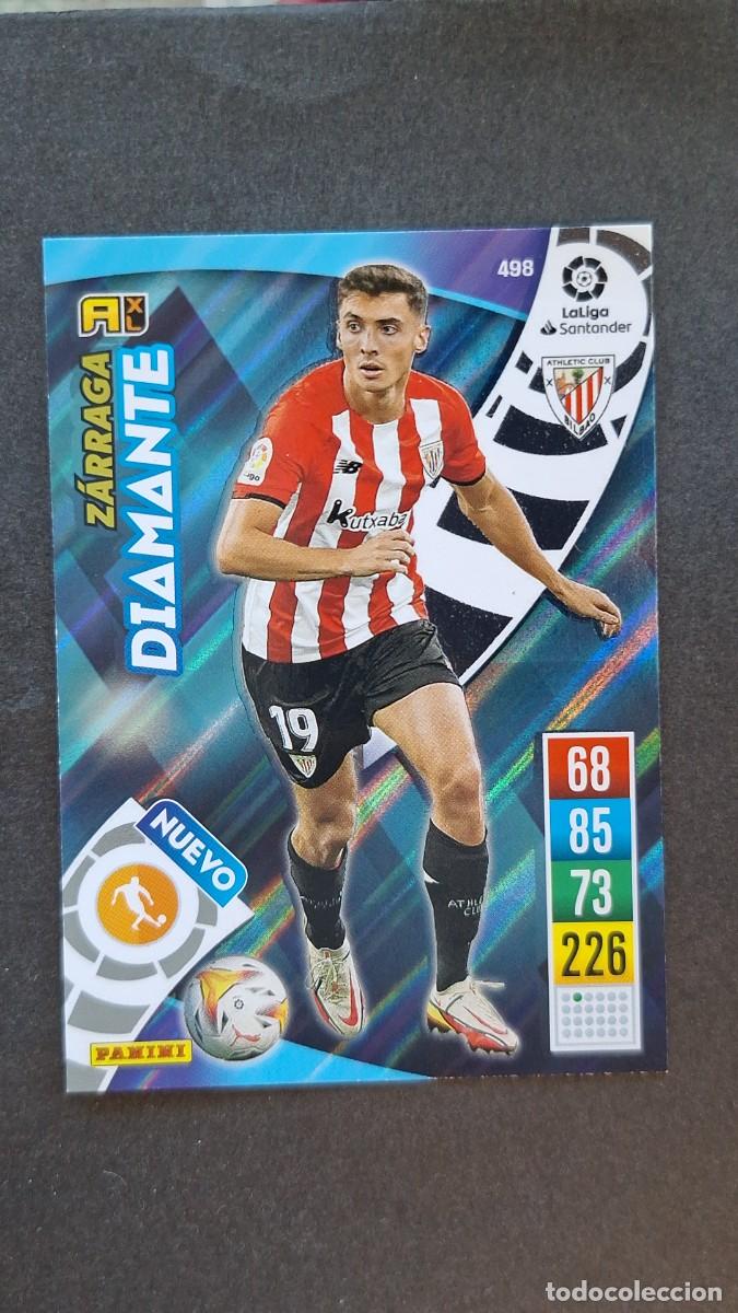 Fu&szlig;ball-Sticker: L1 ZARRAGA ATHLETIC CLUB DE BILBAO 498 NUEVO DIAMANTE PANINI ADRENALYN XL 2021 2022 21 22