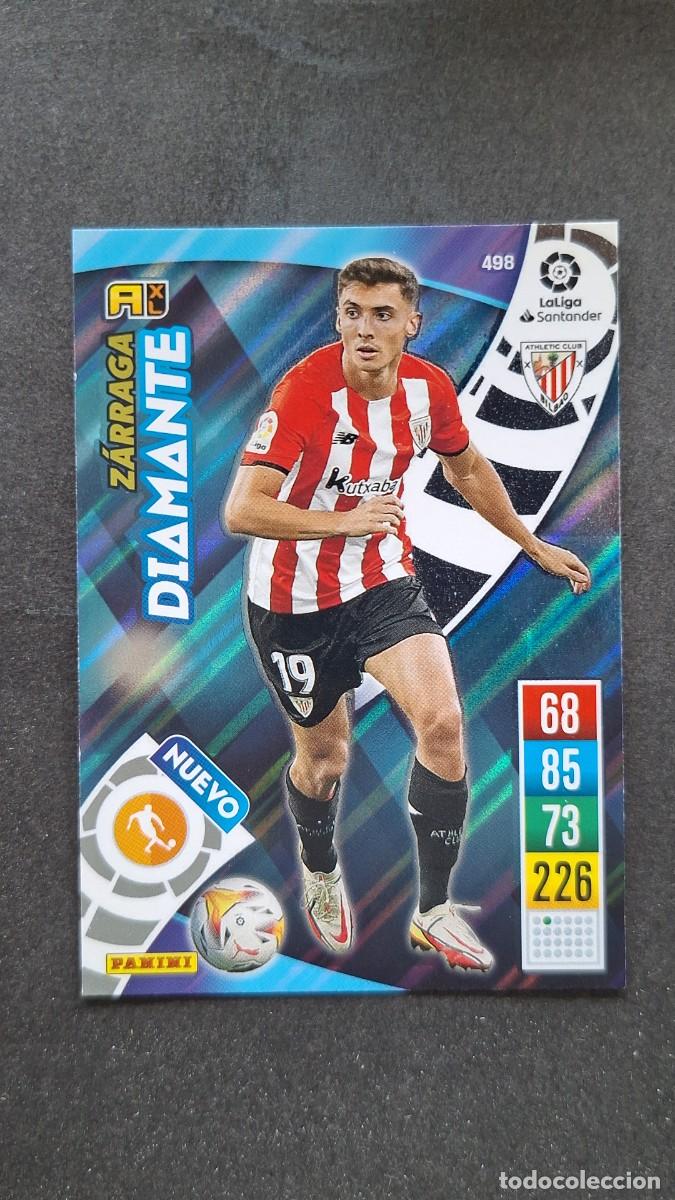 Fu&szlig;ball-Sticker: L1 ZARRAGA ATHLETIC CLUB DE BILBAO 498 NUEVO DIAMANTE PANINI ADRENALYN XL 2021 2022 21 22