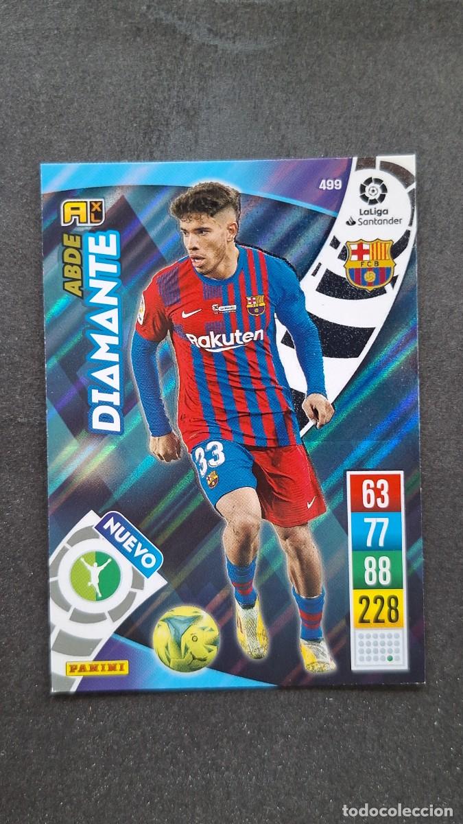 Fu&szlig;ball-Sticker: L1 ABDE F. C. BARCELONA 499 NUEVO DIAMANTE PANINI ADRENALYN XL 2021 2022 21 22
