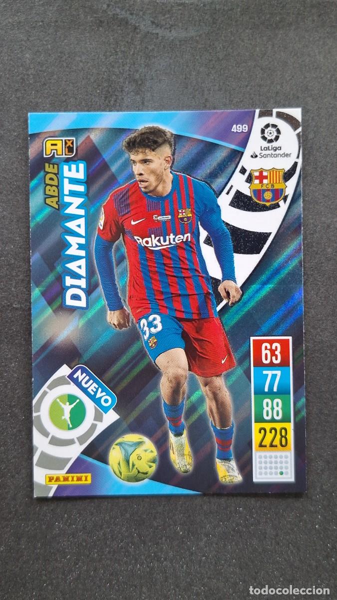 Fu&szlig;ball-Sticker: L1 ABDE F. C. BARCELONA 499 NUEVO DIAMANTE PANINI ADRENALYN XL 2021 2022 21 22