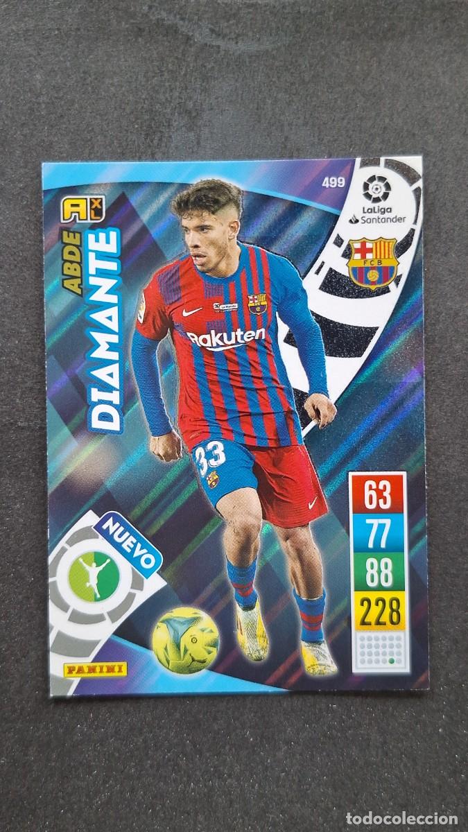 Fu&szlig;ball-Sticker: L1 ABDE F. C. BARCELONA 499 NUEVO DIAMANTE PANINI ADRENALYN XL 2021 2022 21 22