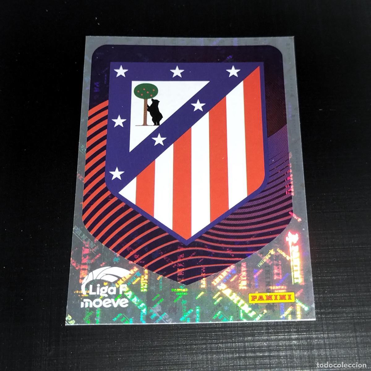 Fu&szlig;ball-Sticker: 42 ESCUDO LOGO AT ATLETICO DE MADRID CROMOS LIGA F MOEVE FEMENINA PANINI 2025 2026 25 26