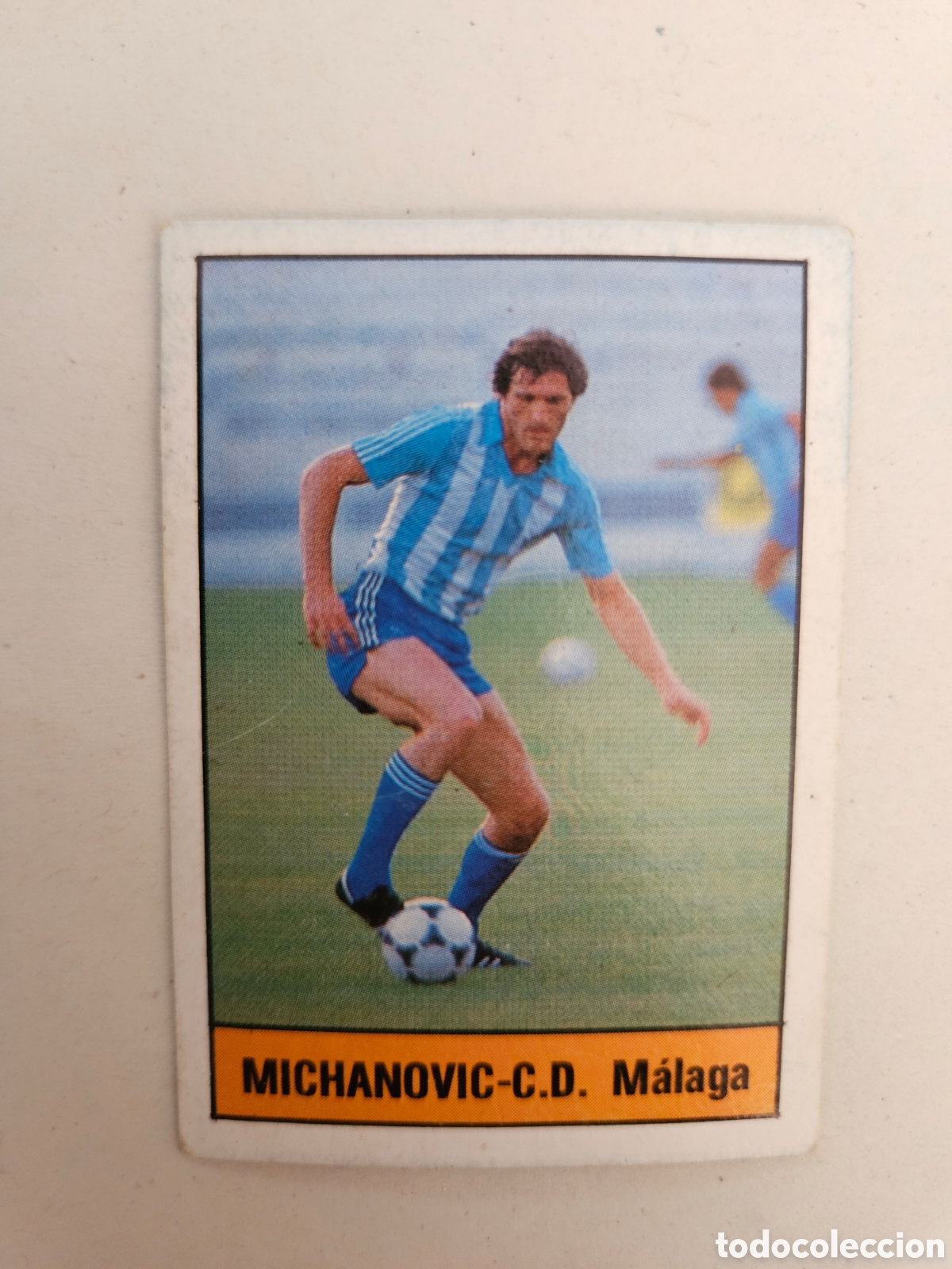 Fu&szlig;ball-Sticker: 284 MICHANOVIC MALAGA LISEL 1985 1986 CROMO FUTBOL LIGA 85 86 - DESPEGADO