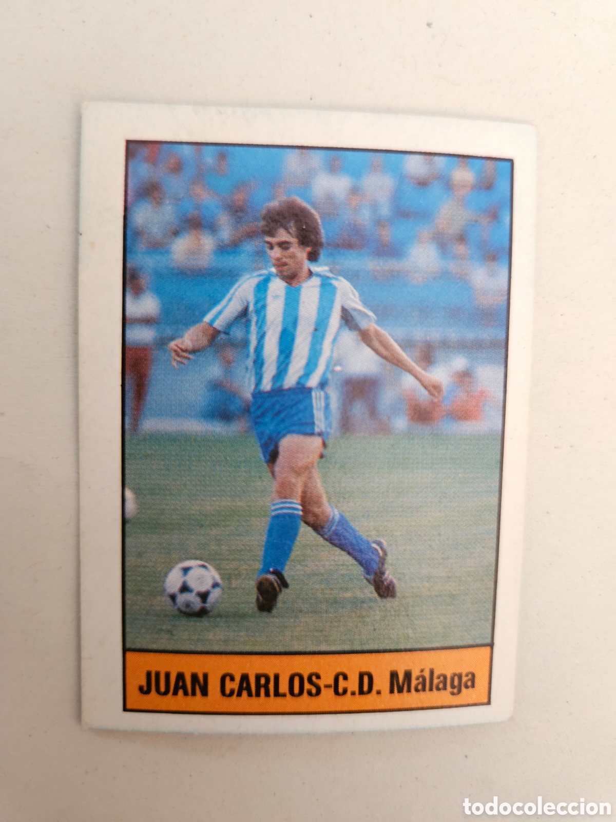 Cartes &agrave; collectionner de Football: 278 JUAN CARLOS MALAGA LISEL 1985 1986 CROMO FUTBOL LIGA 85 86 - DESPEGADO