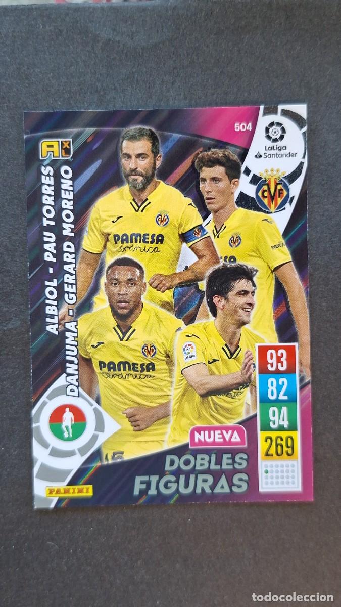 Cartes &agrave; collectionner de Football: L1 VILLARREAL C. F. 504 NUEVA DOBLE FIGURAS PANINI ADRENALYN XL 2021 2022 21 22
