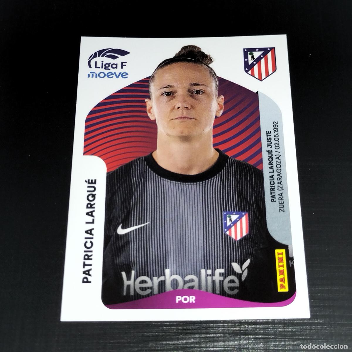Cromos de f&uacute;tbol: 45 PATRICIA LARQUE AT ATLETICO DE MADRID CROMOS LIGA F MOEVE FEMENINA PANINI 2025 2026 25 26