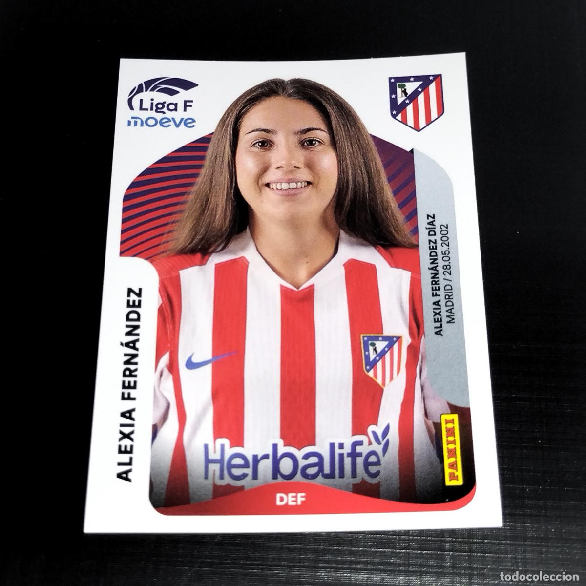 Cromos de f&uacute;tbol: 46 ALEXIA FERNANDEZ AT ATLETICO DE MADRID CROMOS LIGA F MOEVE FEMENINA PANINI 2025 2026 25 26