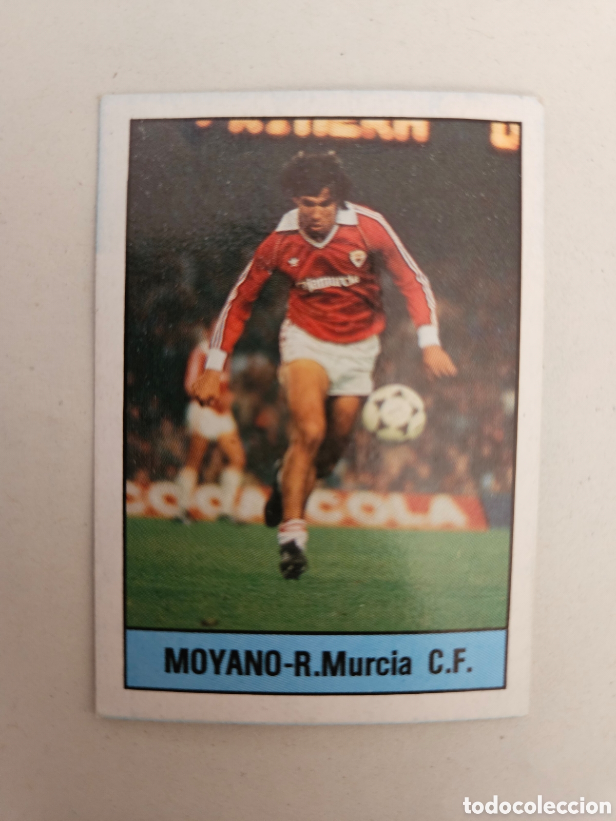 Cromos de f&uacute;tbol: MOYANO 298 MURCIA LISEL 1985 1986 CROMO FUTBOL LIGA 85 86 - DESPEGADO