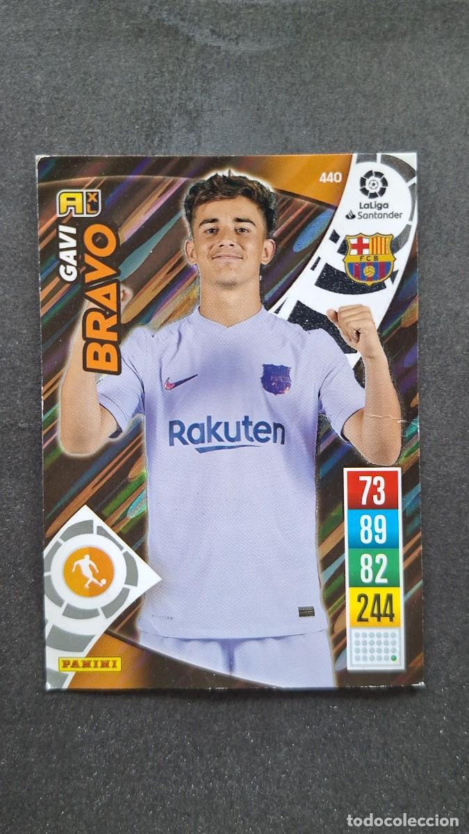 Cromos de f&uacute;tbol: L1 GAVI F. C. BARCELONA 440 BRAVO PANINI ADRENALYN XL 2021 2022 21 22