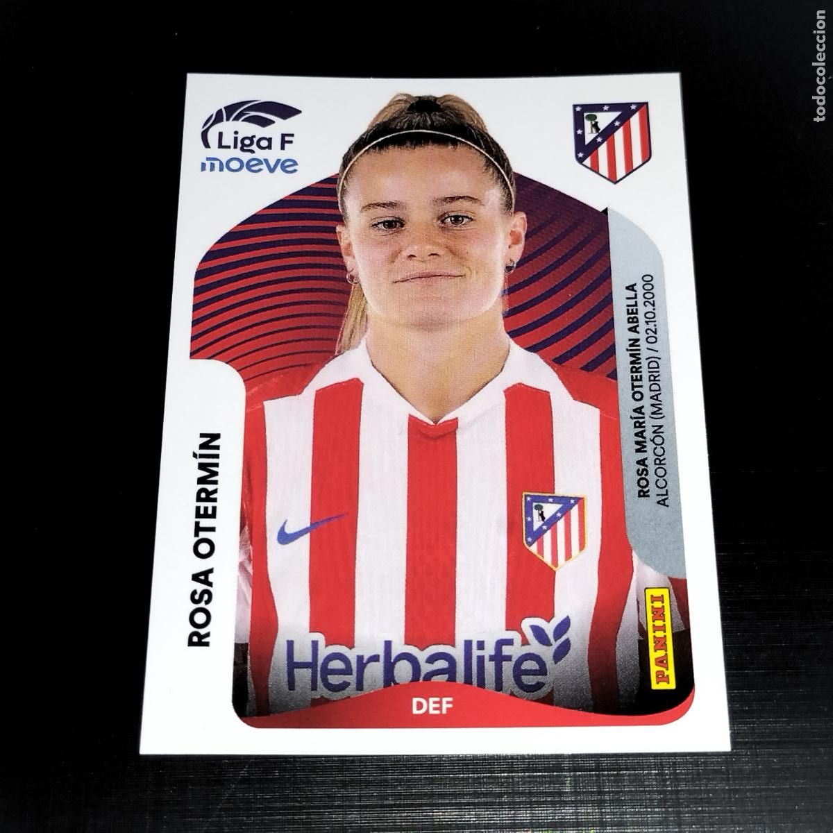 Cromos de f&uacute;tbol: 50 B ROSA OTERMIN AT ATLETICO DE MADRID CROMOS LIGA F MOEVE FEMENINA PANINI 2025 2026 25 26
