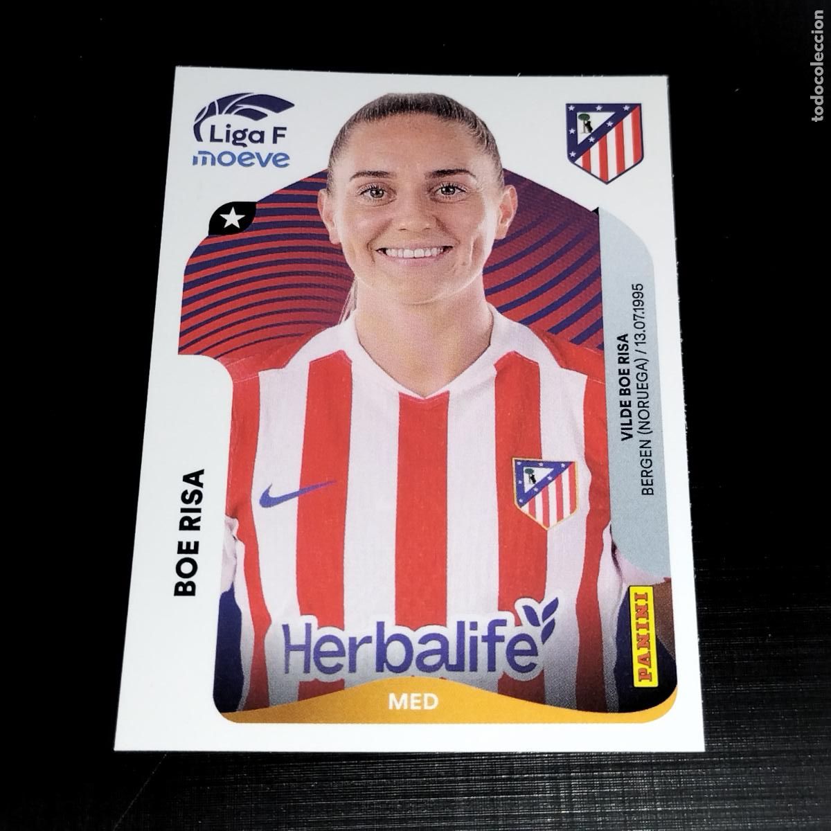 Cromos de f&uacute;tbol: 51 BOE RISA AT ATLETICO DE MADRID CROMOS LIGA F MOEVE FEMENINA PANINI 2025 2026 25 26