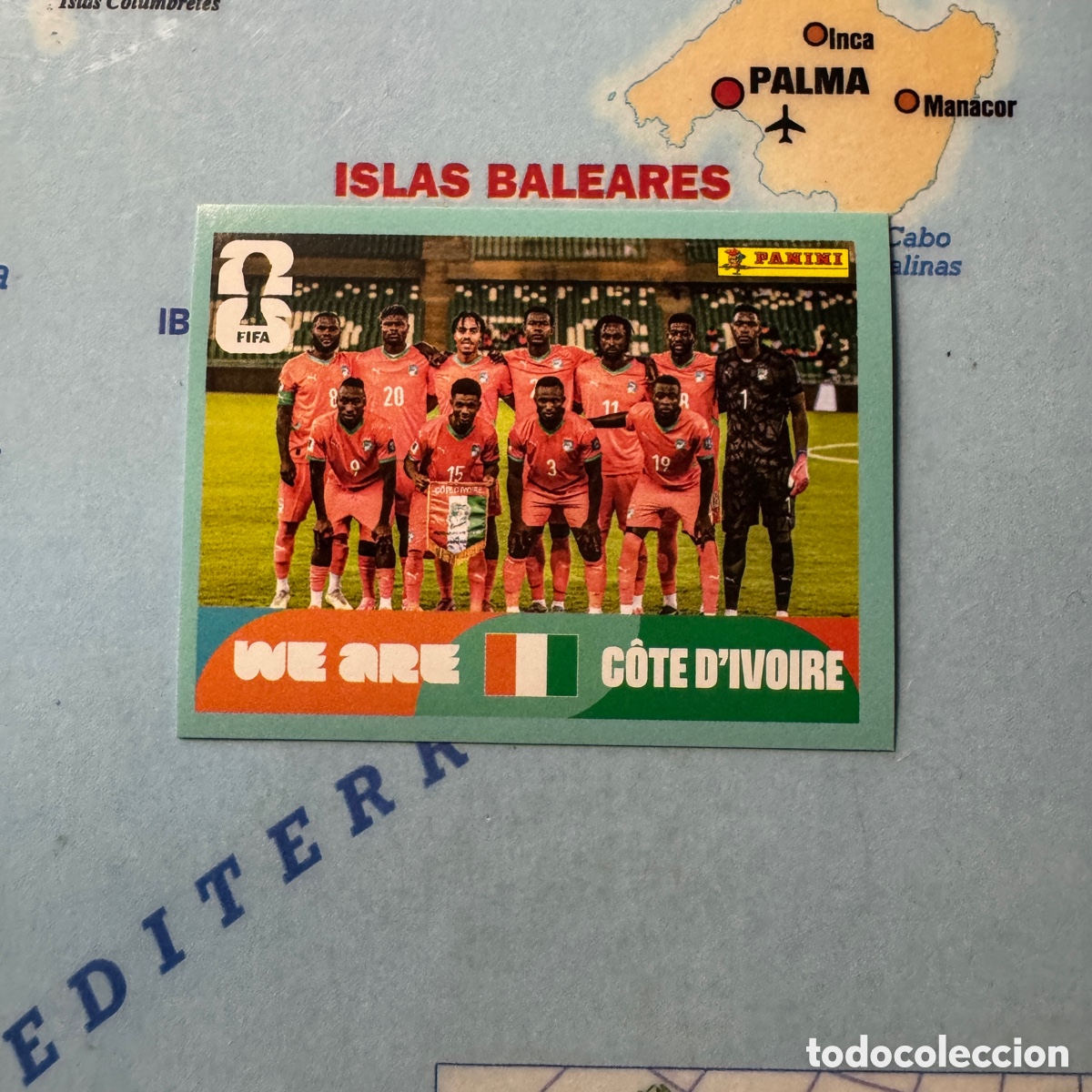 Cromos de f&uacute;tbol: Costa de Marfil n&uacute;mero 13 cromo panini Mundial Fifa World Cup 2026