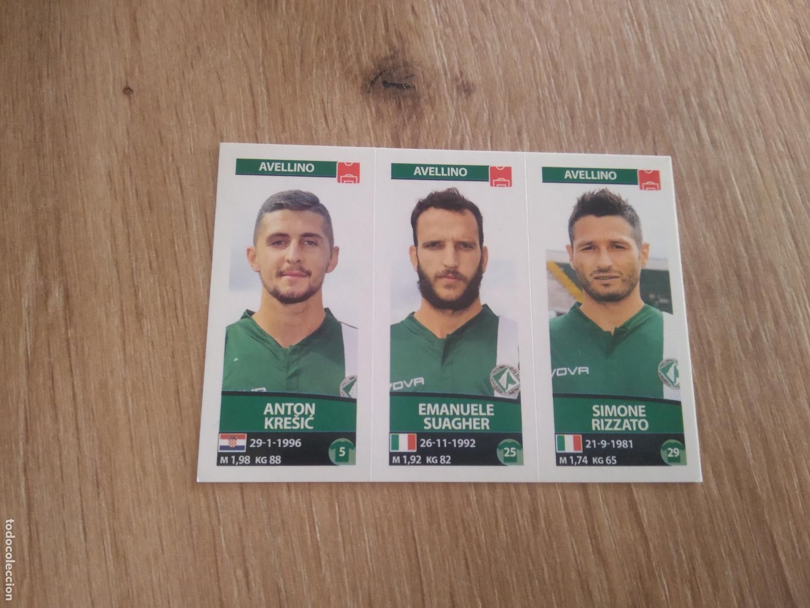 Figurine di Calcio: 575 KRESIC SUAGHER RIZZATO AVELLINO CROMO FUTBOL PANINI LIGA ITALIA 17-18 CALCIATORI 2017-2018