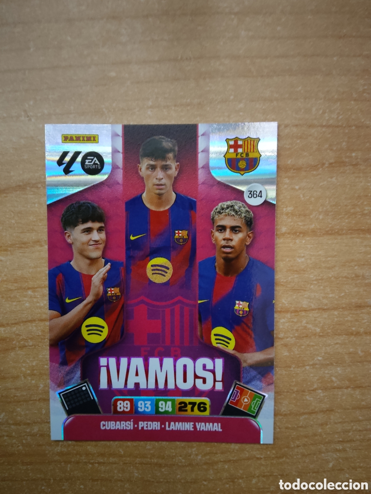 Figurine di Calcio: 364 BARCELONA VAMOS ADRENALYN XL LIGA 2025 2026