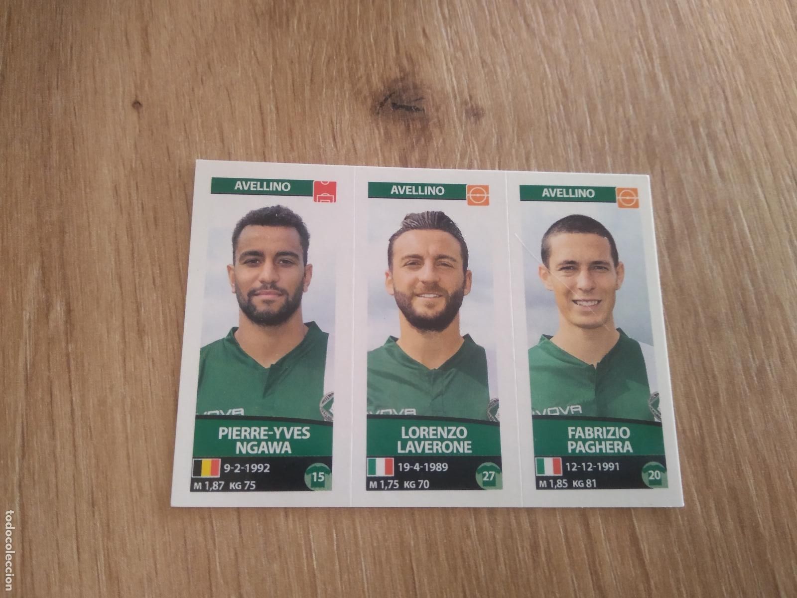 Figurine di Calcio: 576 NGAWA LAVERONE PAGHERA AVELLINO CROMO FUTBOL PANINI LIGA ITALIA 17-18 CALCIATORI 2017-2018