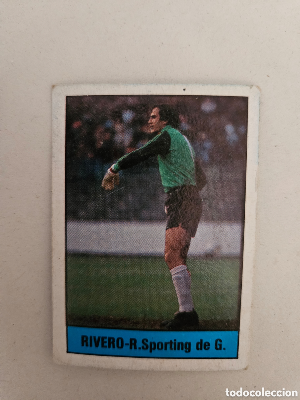 Cromos de f&uacute;tbol: RIVERO SPORTING DE GIJ&Oacute;N N&deg; 182 LISEL 1985 1986 85 86 DESPEGADO