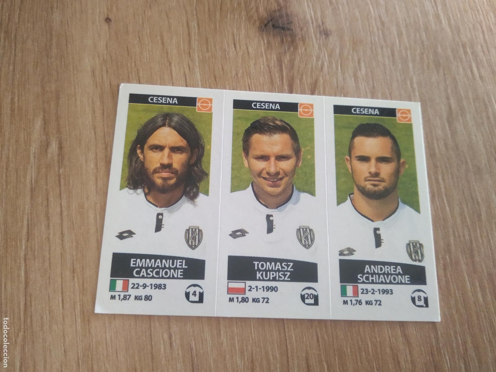 Cromos de f&uacute;tbol: 607 CASCIONE KUPISZ SCHIAVONE CROMO FUTBOL PANINI LIGA ITALIA 17-18 CALCIATORI 2017-2018