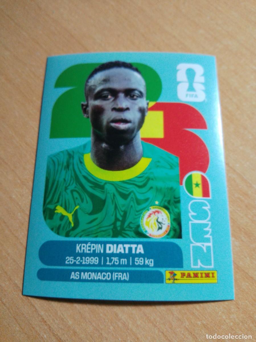Cromos de f&uacute;tbol: SEN 20 KREPIN DIATTA SENEGAL MUNDIAL FIFA WORLD CUP 2026 26 PANINI STICKERS NUEVO