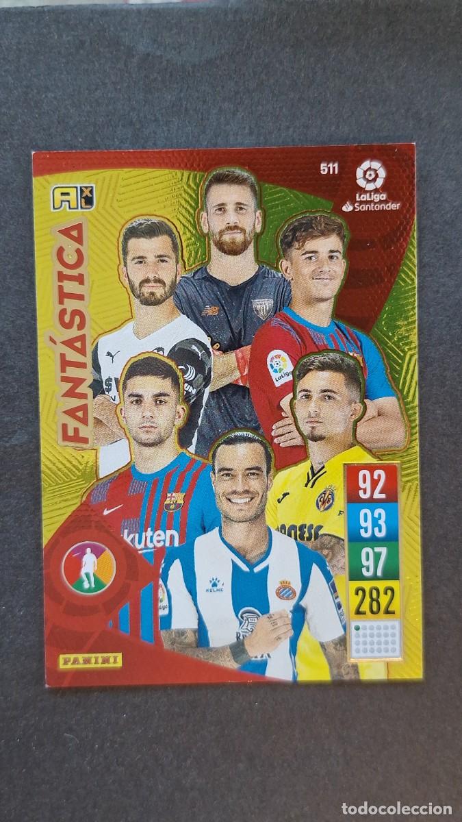 Cromos de f&uacute;tbol: L1 CARD FANTASTICA 511 PANINI ADRENALYN XL 2021 2022 21 22