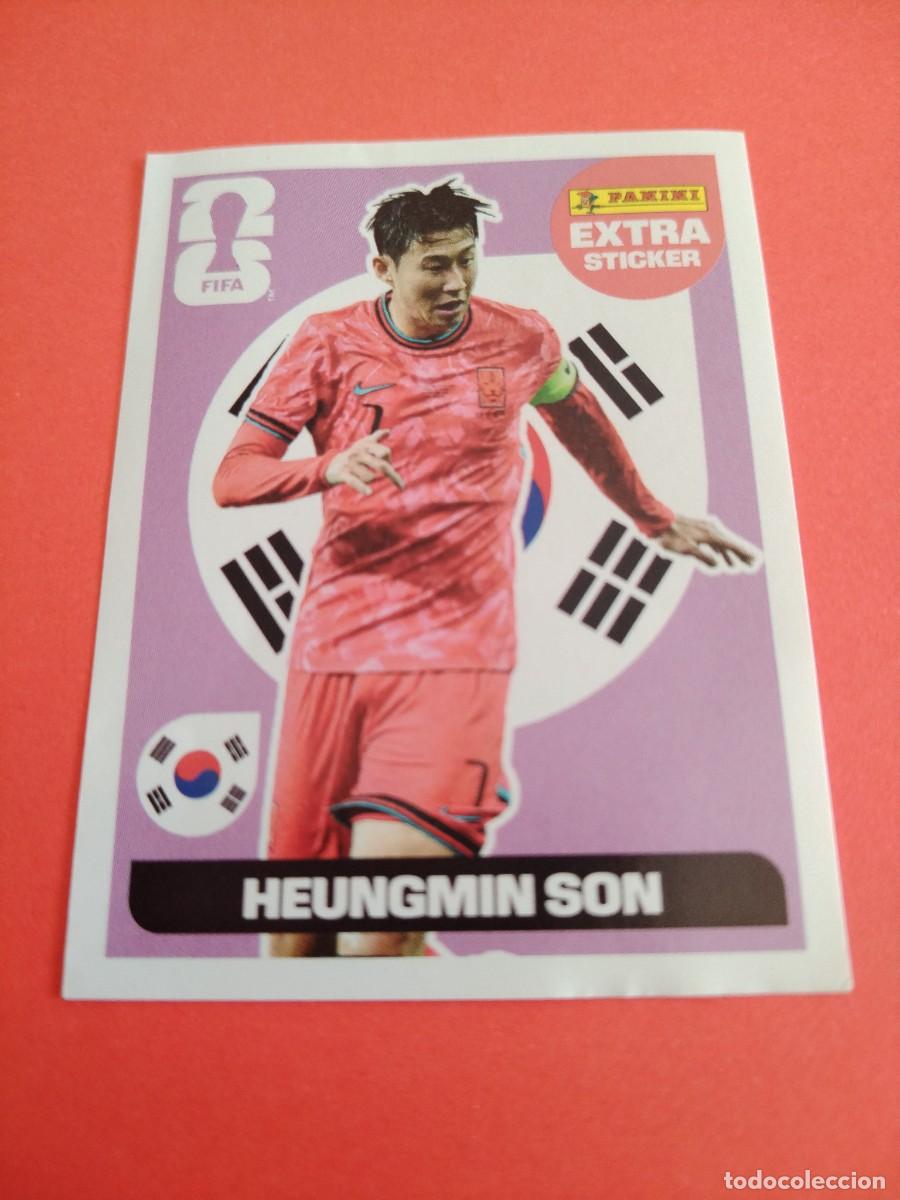 Cromos de f&uacute;tbol: CROMO MUNDIAL 2026 - EXTRA STICKER BASE HEUNGMIN SON