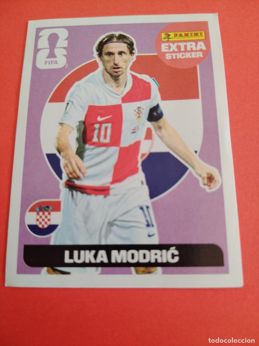 Fu&szlig;ball-Sticker: CROMO MUNDIAL 2026 - EXTRA STICKER BASE LUKA MODRIC
