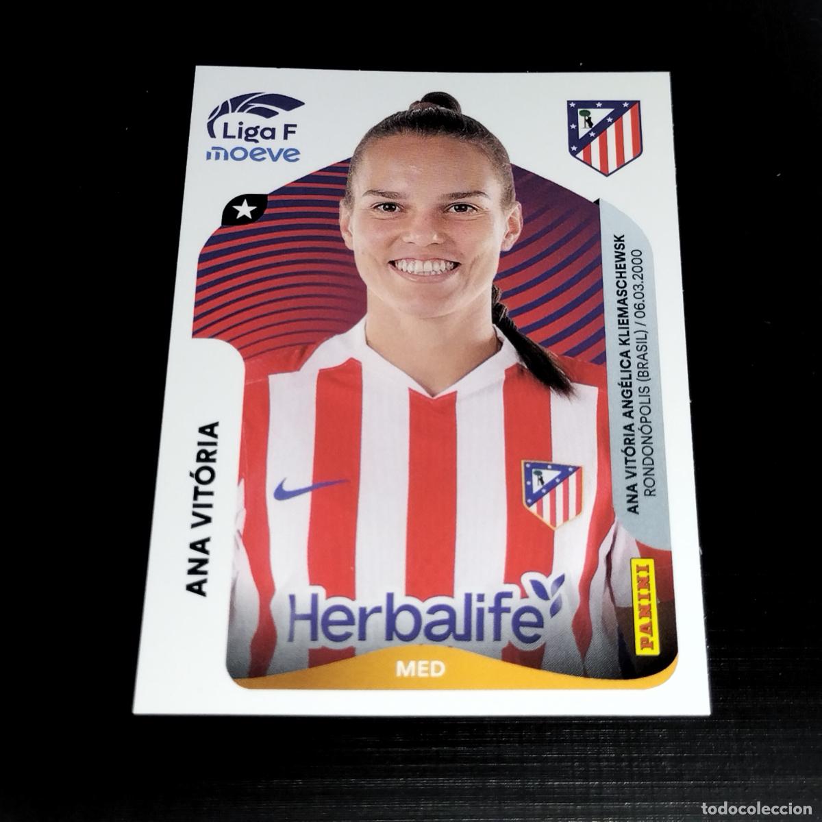 Football Stickers: 53 ANA VITORIA AT ATLETICO DE MADRID CROMOS LIGA F MOEVE FEMENINA PANINI 2025 2026 25 26