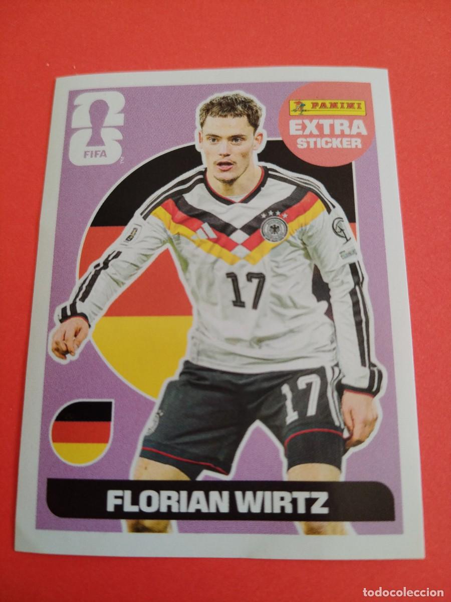 Cromos de f&uacute;tbol: CROMO MUNDIAL 2026 - EXTRA STICKER BASE FLORIAN WIRTZ