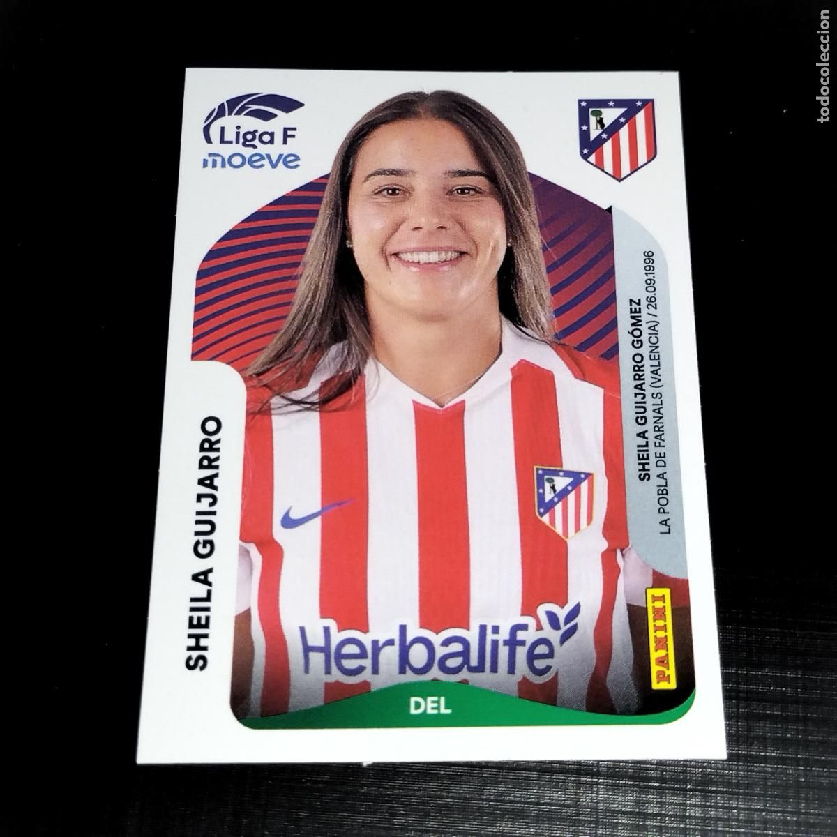 Cromos de f&uacute;tbol: 60 SHEILA GUIJARRO AT ATLETICO DE MADRID CROMOS LIGA F MOEVE FEMENINA PANINI 2025 2026 25 26