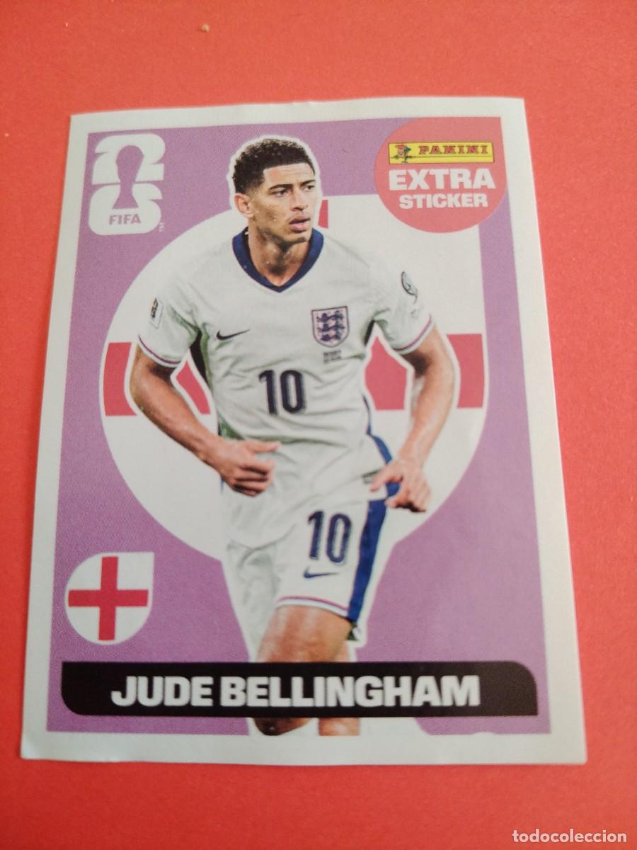 Cromos de f&uacute;tbol: CROMO MUNDIAL 2026 - EXTRA STICKER BASE JUDE BELLINGHAM