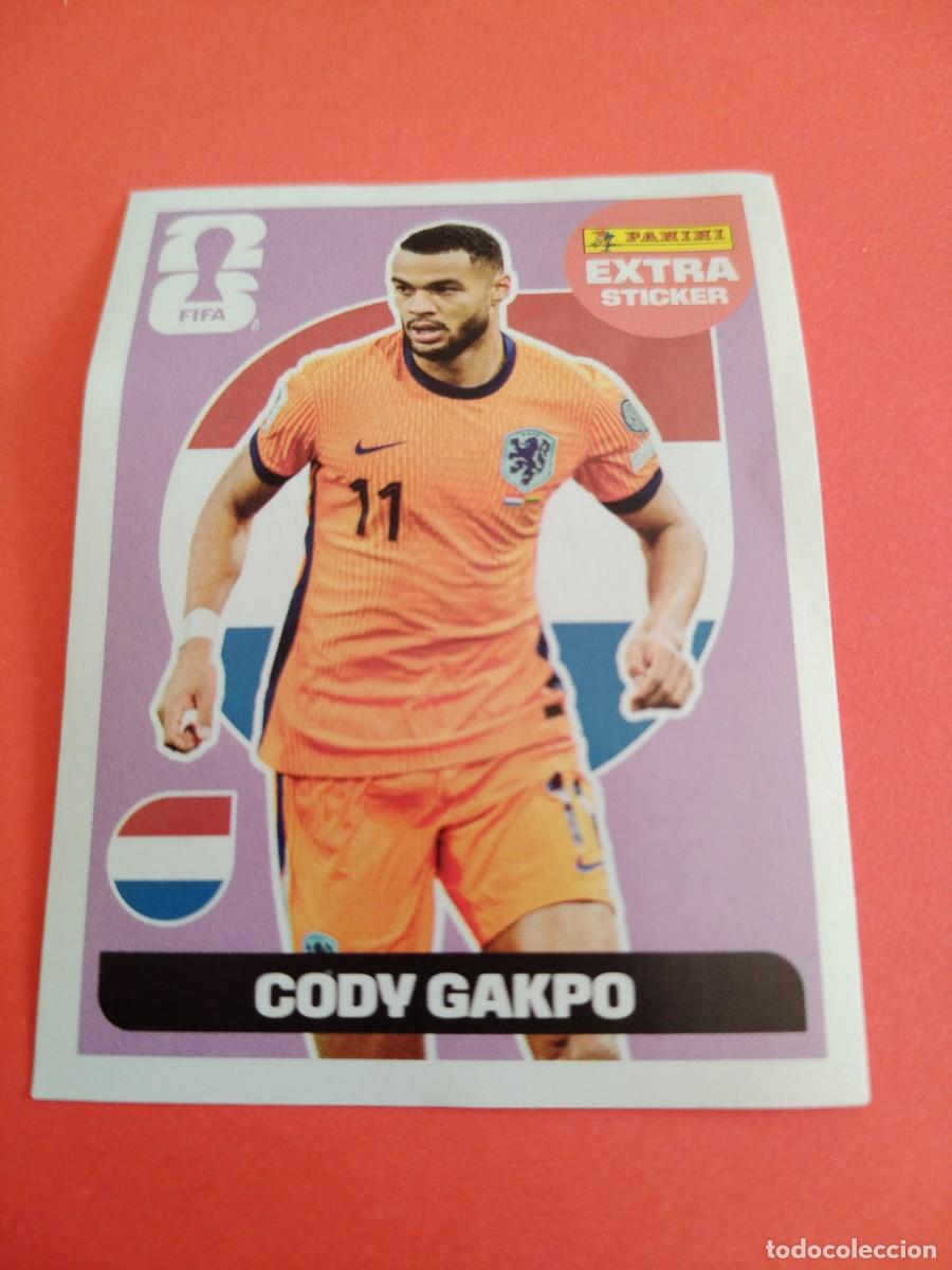 Cromos de f&uacute;tbol: CROMO MUNDIAL 2026 - EXTRA STICKER BASE CODY GAKPO