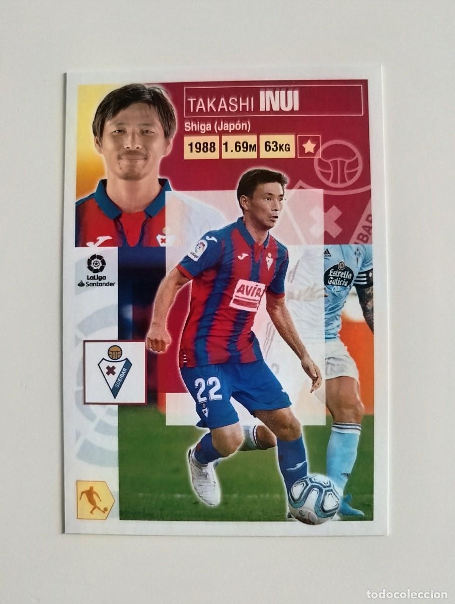 Cromos de f&uacute;tbol: Inui 13 SIN PEGAR NUNCA PEGADO SD Eibar Liga Ediciones Este 20 21 / 2020 2021