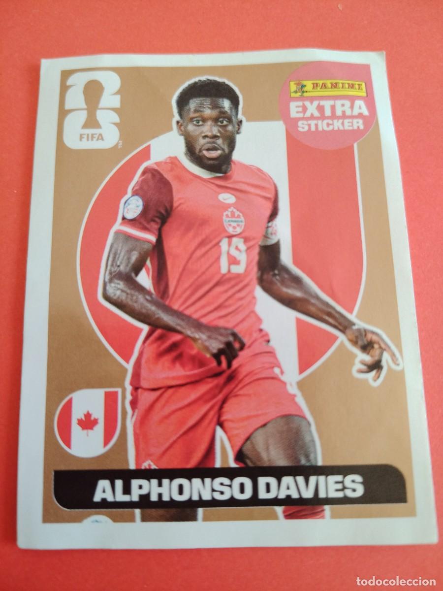 Cromos de f&uacute;tbol: CROMO MUNDIAL 2026 - EXTRA STICKER BRONCE ALPHONSO DAVIES