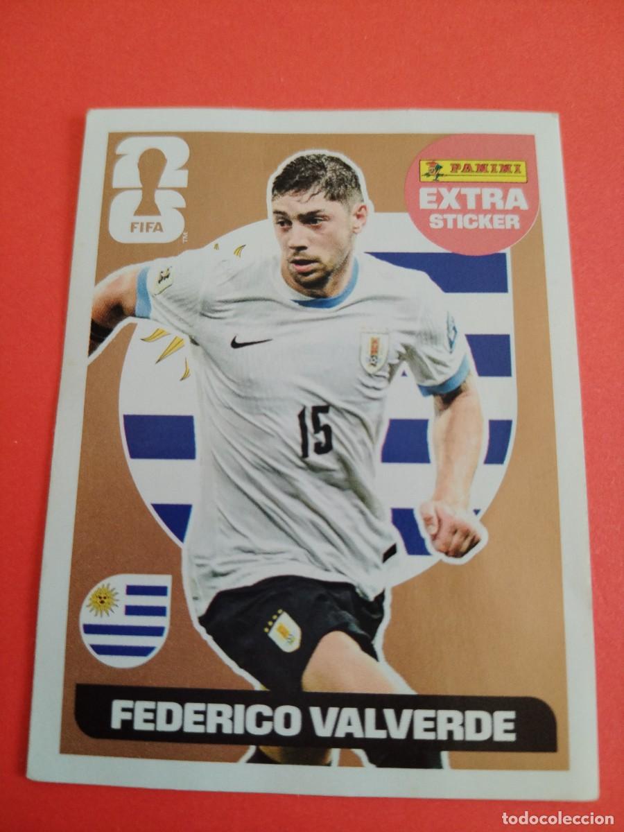 Cromos de f&uacute;tbol: CROMO MUNDIAL 2026 - EXTRA STICKER BRONCE FEDERICO VALVERDE