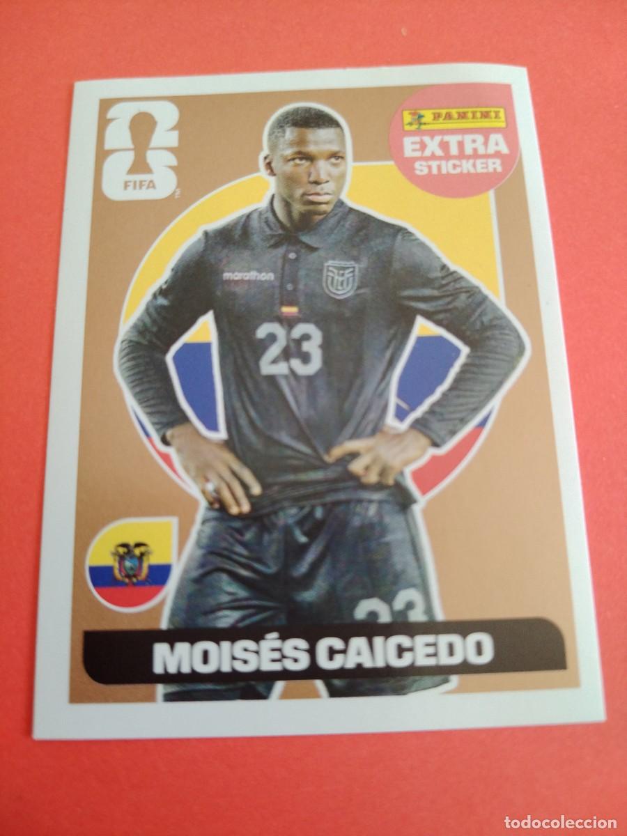 Cromos de f&uacute;tbol: CROMO MUNDIAL 2026 - EXTRA STICKER BRONCE MOISES CAICEDO